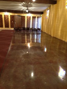 Long Beach Mission Concrete Polished and Stained
