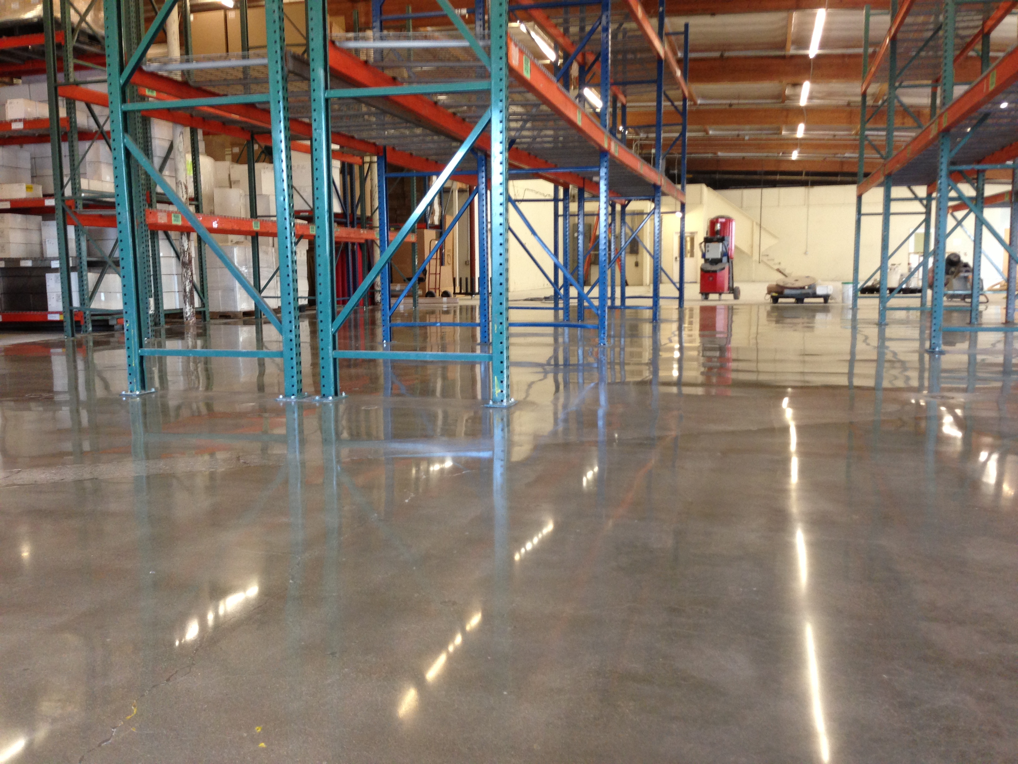 Concrete Polishing Warehouse Los Angeles